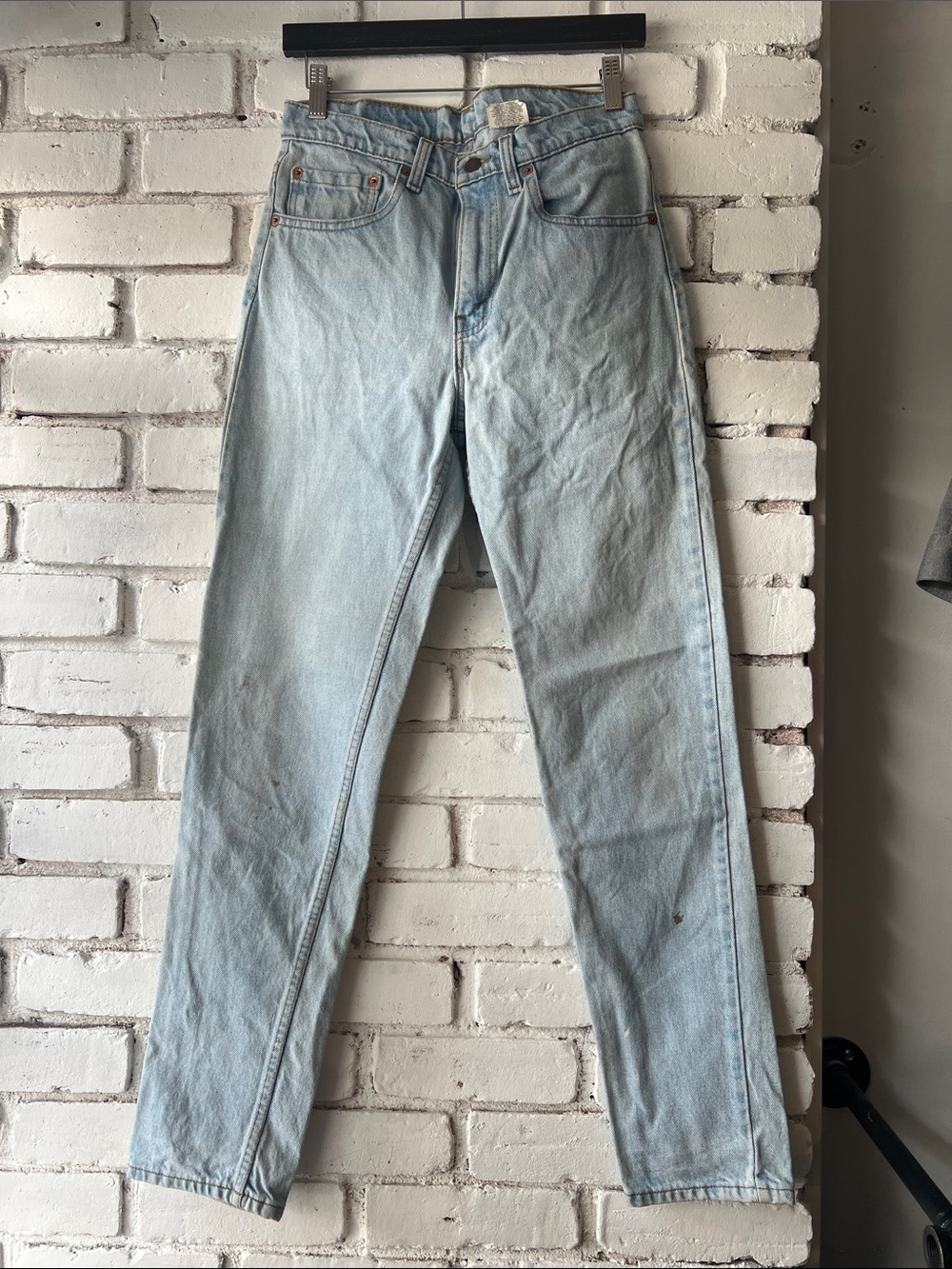 Levi's Light Blue High-Waist Denim Jeans no stretch Y2K